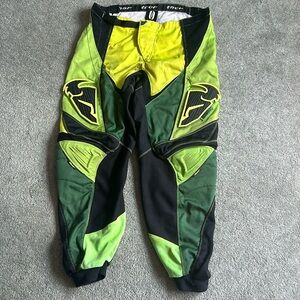 Mens shirt and pants Green Thor racing gear